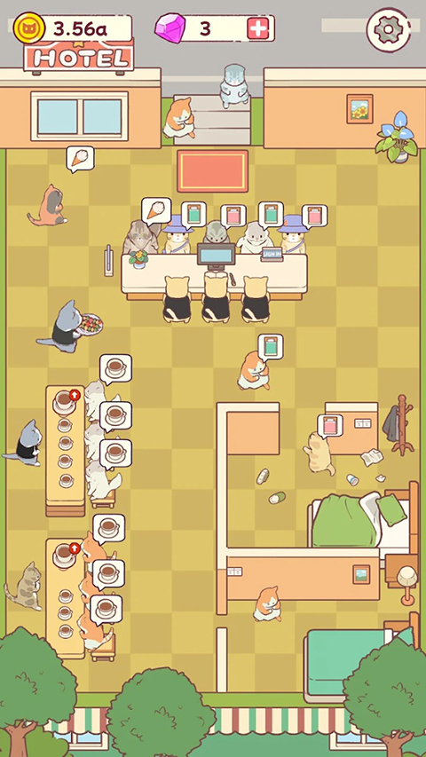 猫咪酒店游戏