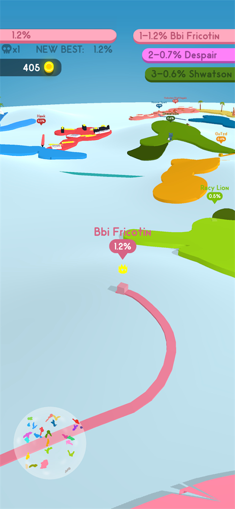 纸片大作战4中文版(Paper.io4)