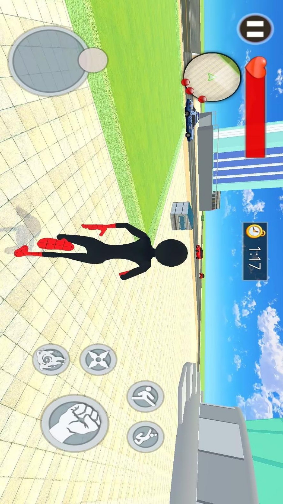 火柴人绳索英雄冒险