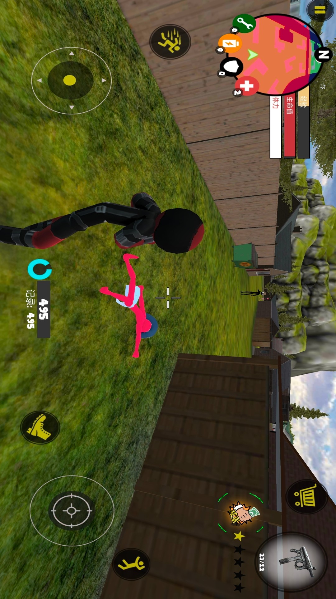 火柴人灭霸绳索英雄