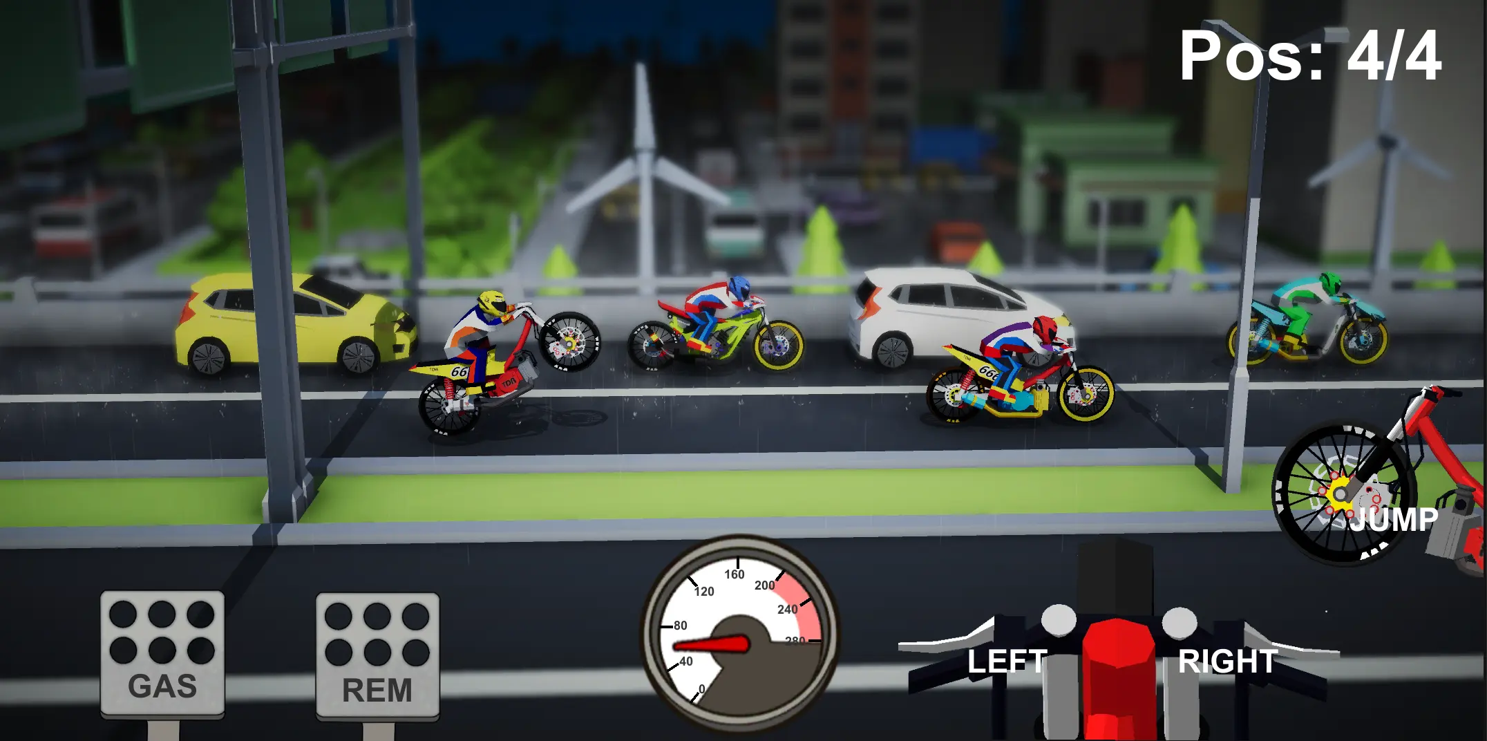 改装摩托车极速赛