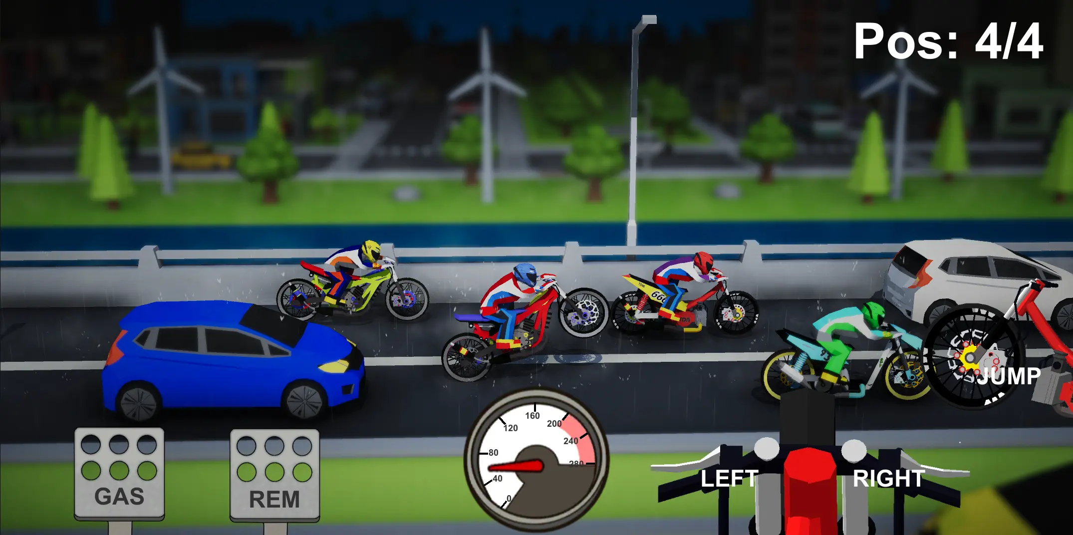 改装摩托车极速赛