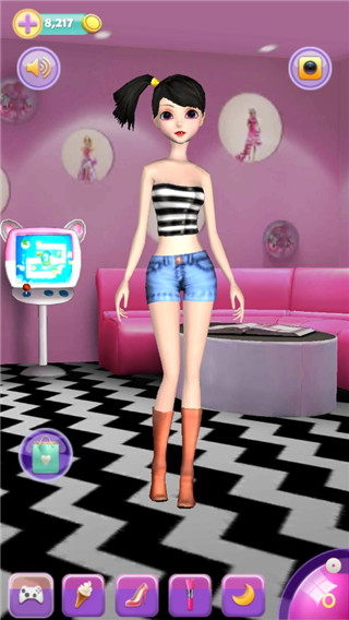 会说话的小女孩