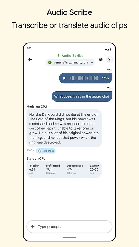 Google AI Edge Gallery