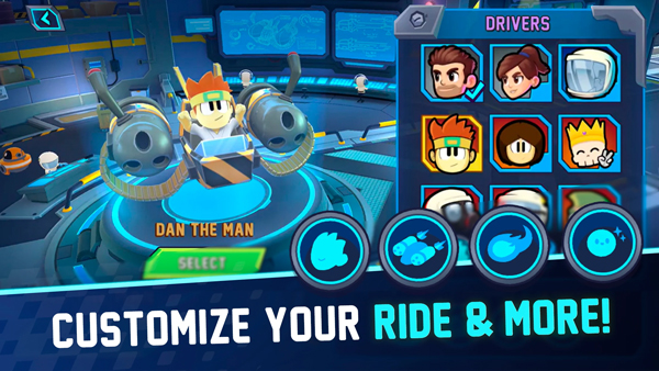 喷气背包狂飙赛车