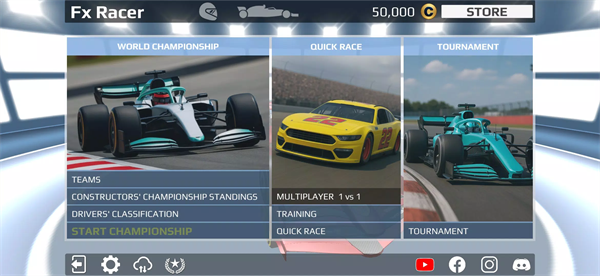 真实方程式赛车模拟