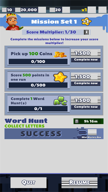 地铁跑酷ww天天开心定制版本