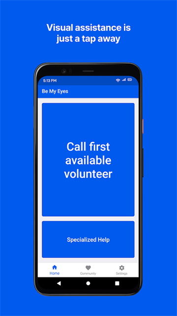 Be My Eyes志愿者