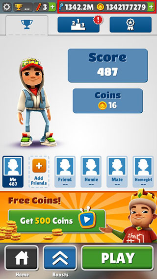 地铁跑酷破解版