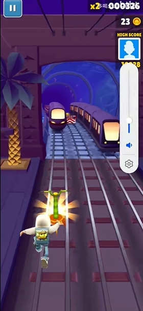 地铁跑酷新触控