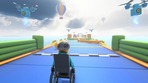 轮椅模拟器