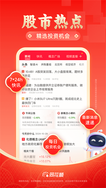 同花顺手机炒股