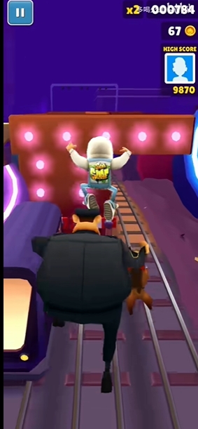 地铁跑酷新触控