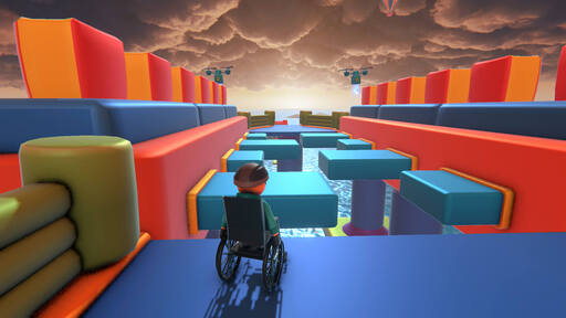 轮椅模拟器