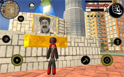 火柴人绳索英雄破解版