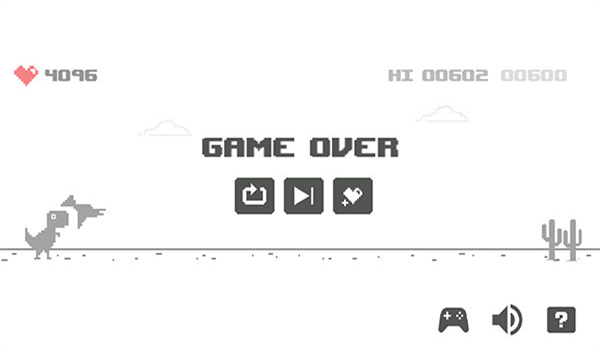 谷歌小恐龙跳一跳