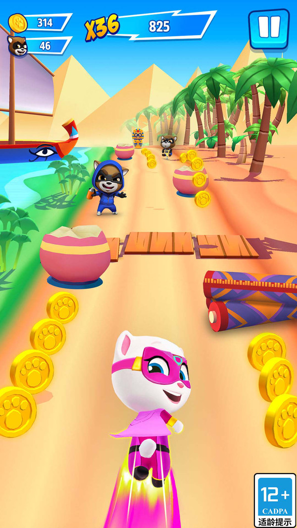 汤姆猫英雄跑酷破解版