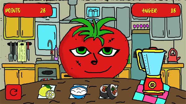 饥饿的西红柿先生