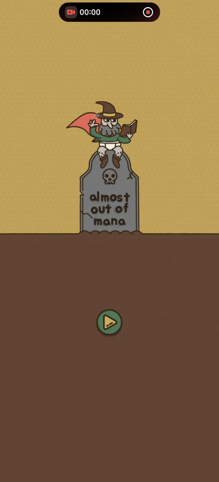 法力值即将耗尽