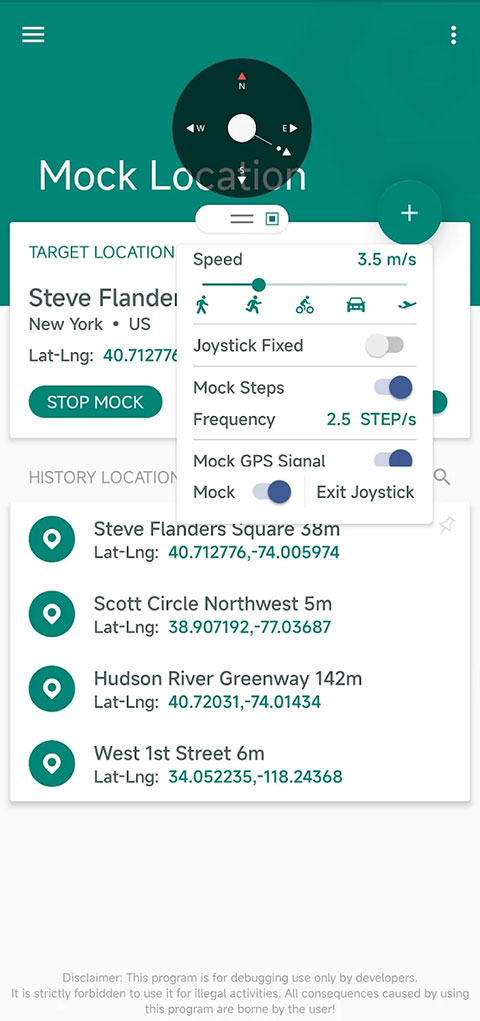 fake location免费版