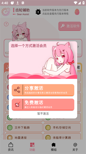 齿轮辅助
