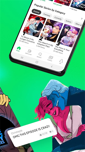 Webtoon漫画