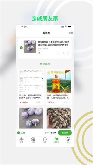 亲戚朋友家