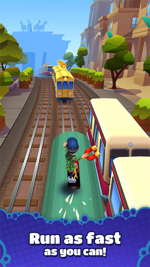火车骑士手机版(Train Riders)