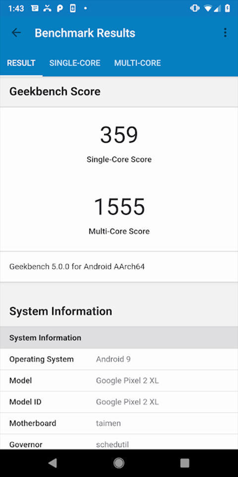 Geekbench5安卓版