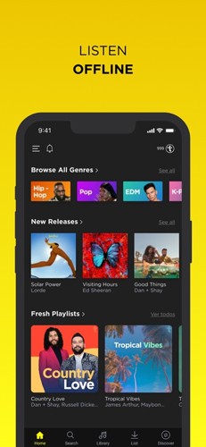 Trebel Music app