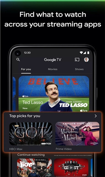 Google TV安装app