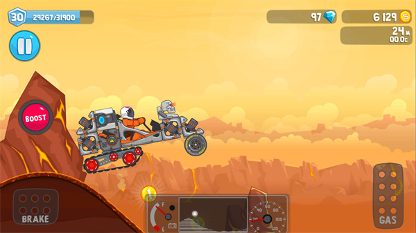 太空全地形车冒险(Rovercraft)