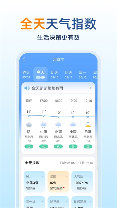 15日天气预报App