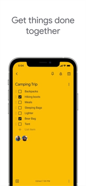 google keep app
