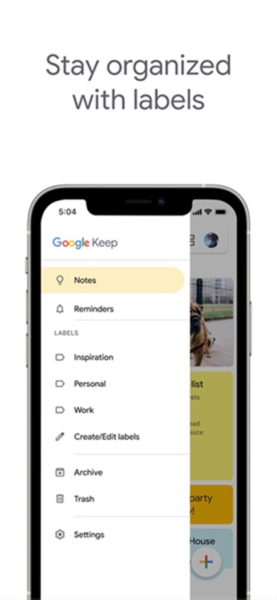 google keep app