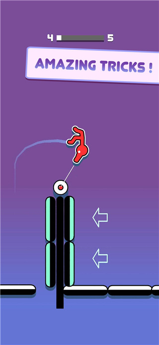 火柴人绳索跳跃(Stickman Hook)