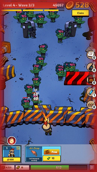 僵尸空闲防御最新版(Zombie Idle Defense)