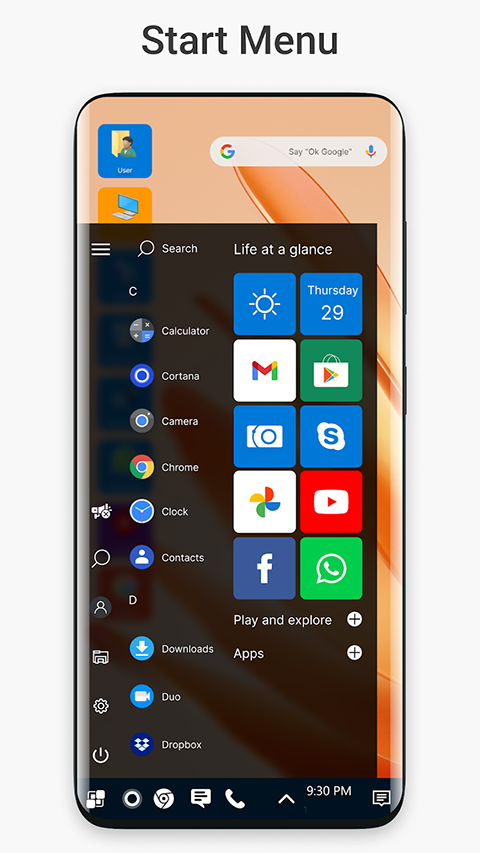 Win11启动器手机版