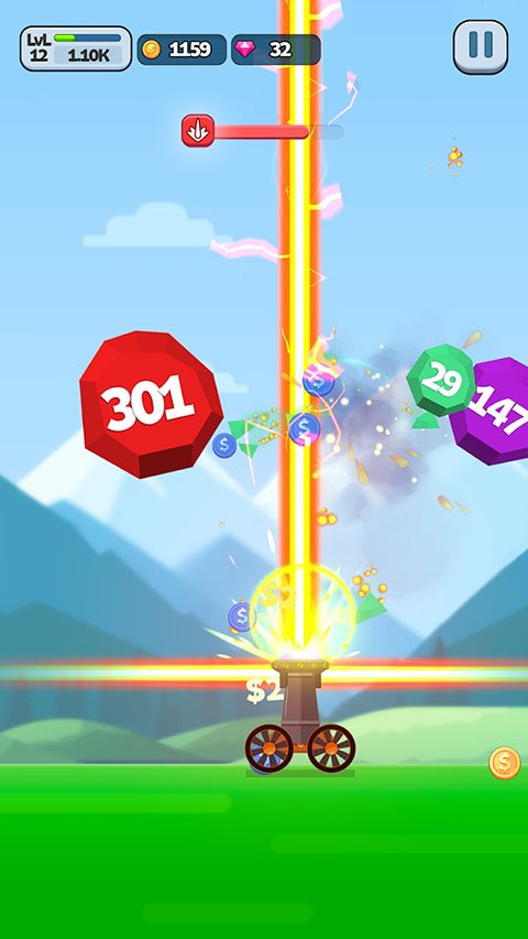 爆炸球游戏(Ball Blast)